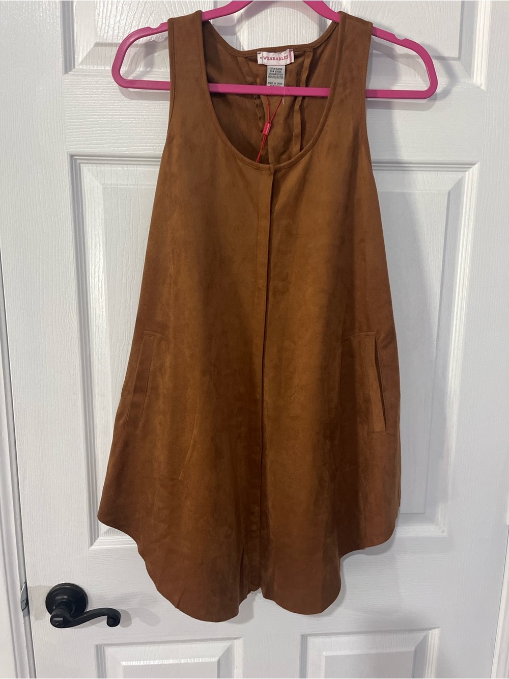 Br Brown Suede dress